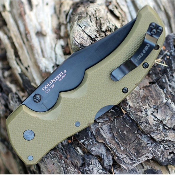 Нож COLD STEEL RECON 1 CLIP GREEN CS_27TLCVG