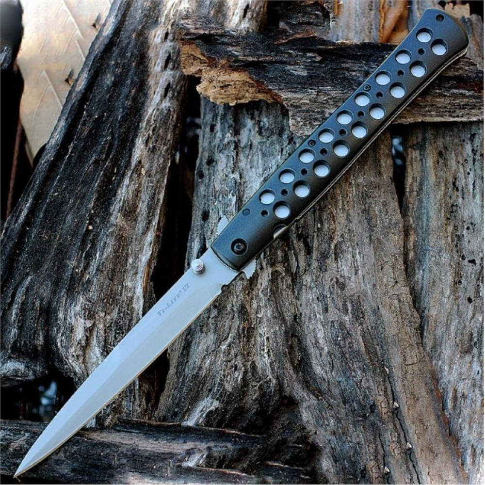 Нож COLD STEEL TI-LITE 6" ALUMINUM HANDLE CS_26ACSTX