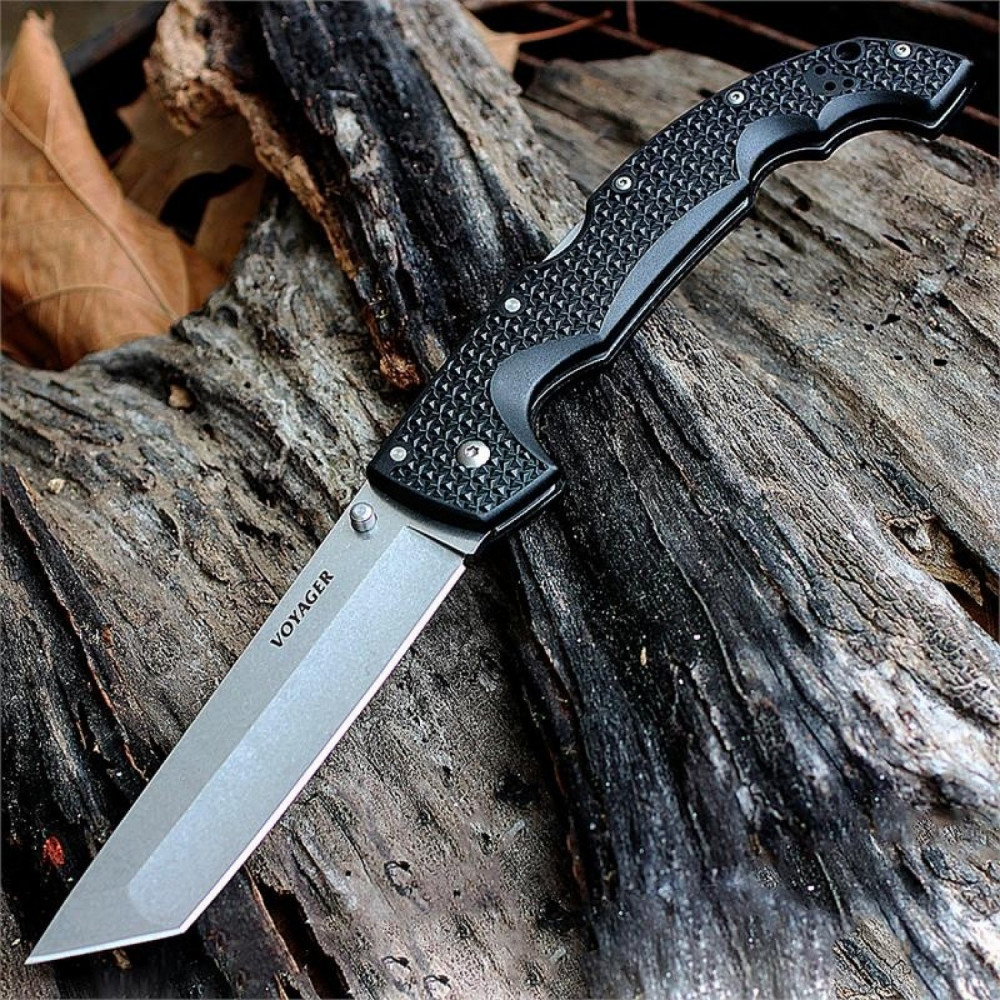 Нож COLD STEEL VOYAGER TANTO EXTRA LARGE PLAIN CS_29TXCT