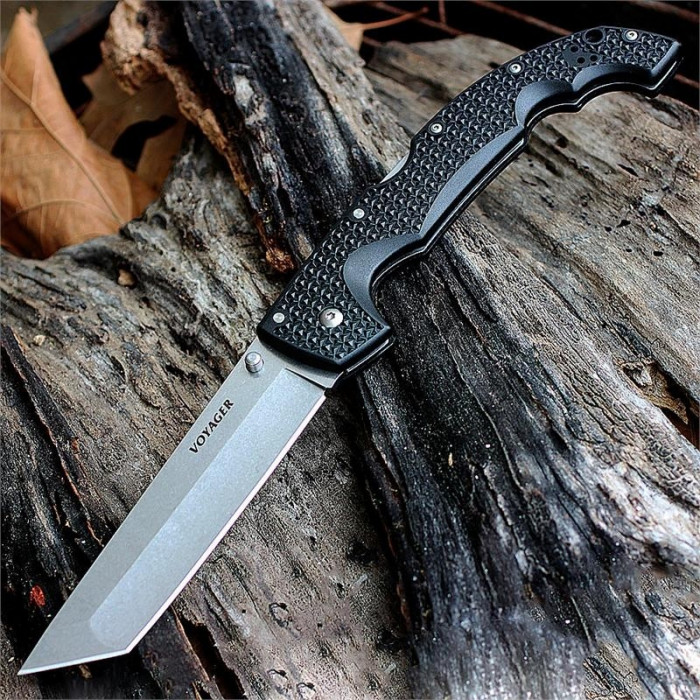 Нож COLD STEEL VOYAGER TANTO EXTRA LARGE PLAIN CS_29TXCT